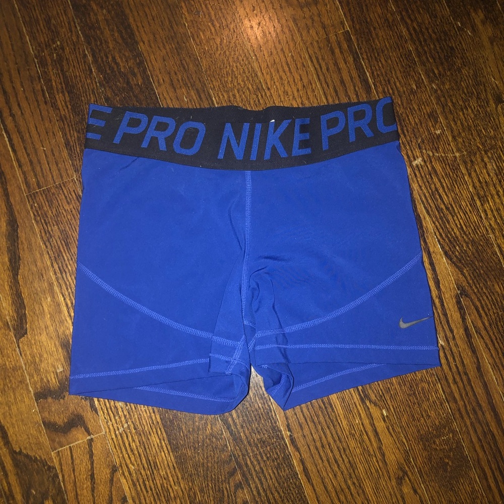 Blue Nike Pros